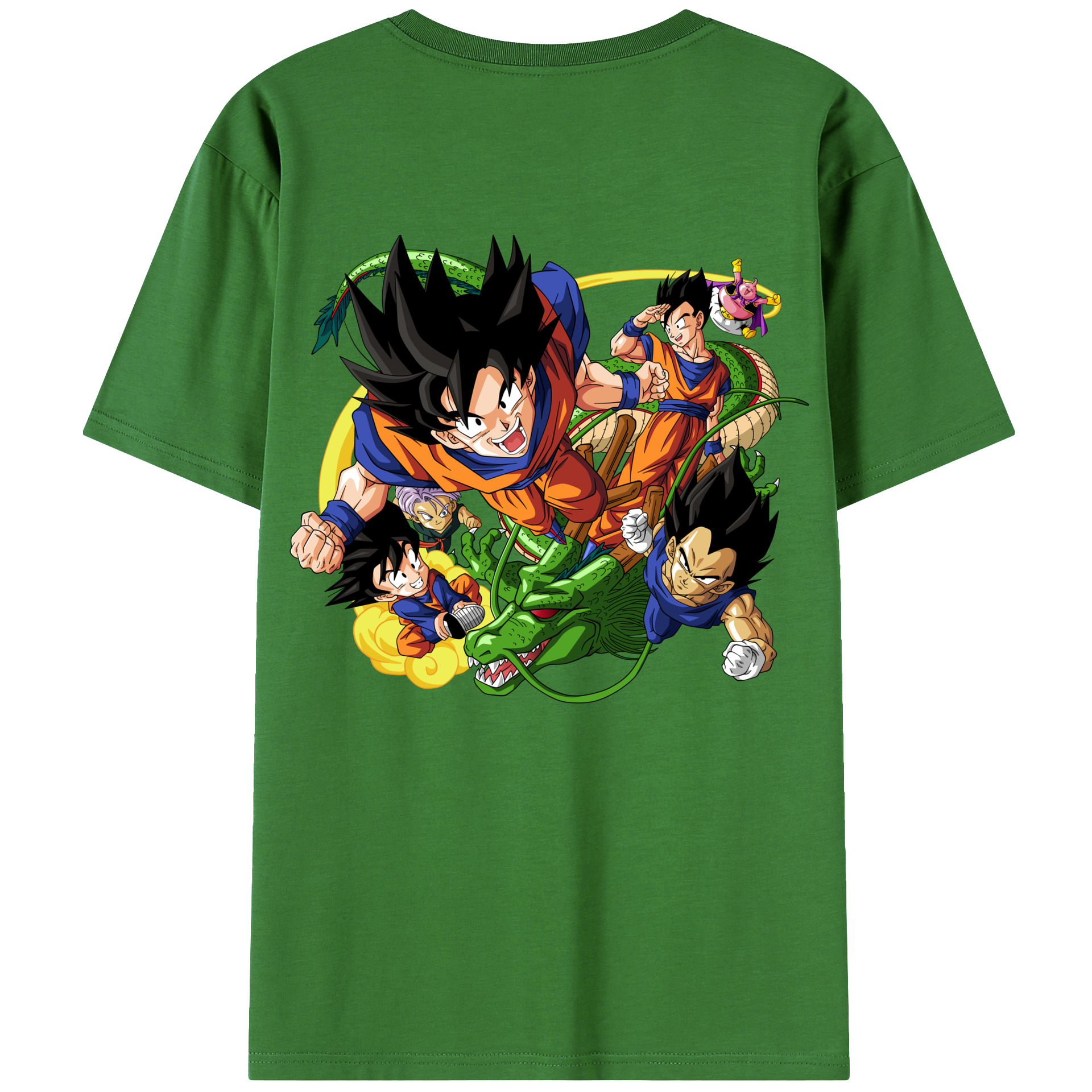 （画像用） ドラゴンボール DRAGON BALL レディース半袖Tシャツ(バックプリント)
